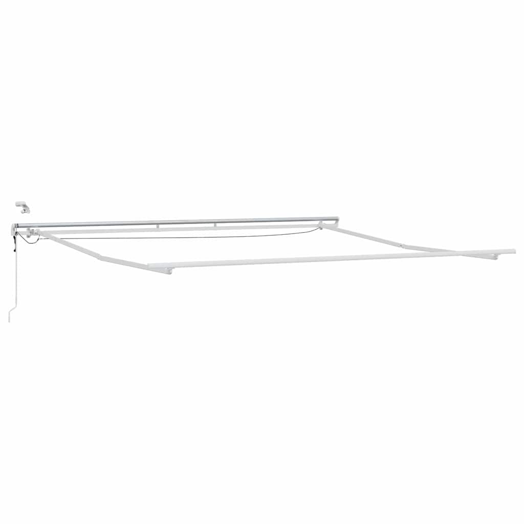 vidaXL Estrutura de Toldo Branco 450 × 350 cm Alumínio