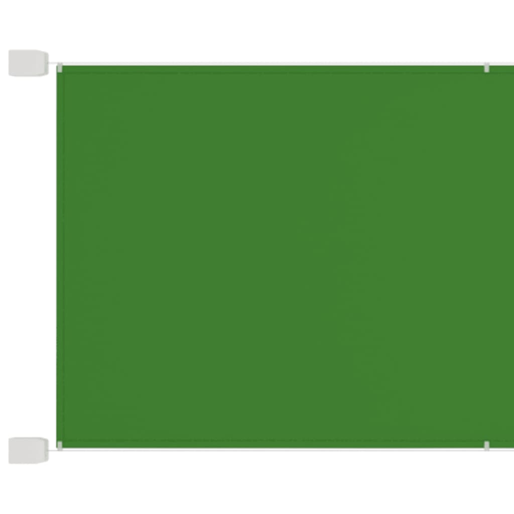 vidaXL Toldo vertical 60x270 cm tecido oxford verde-claro