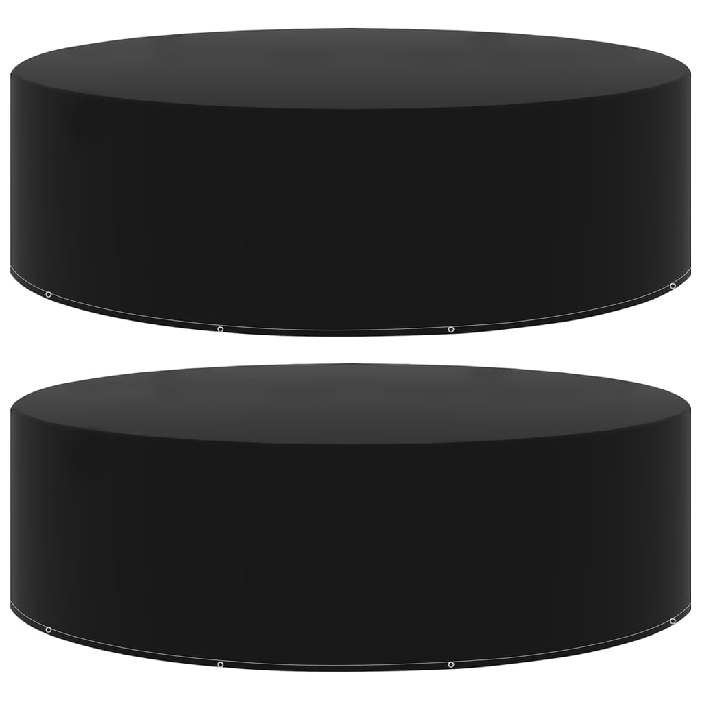 vidaXL Capas para mobiliário de jardim 2 pcs com 10 ilhós 325x90 cm