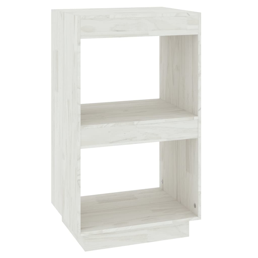 vidaXL Estante 40x35x71 cm pinho maciço branco