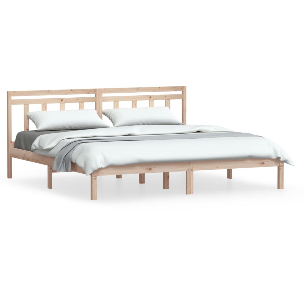vidaXL Estrutura de cama 160x200 cm pinho maciço