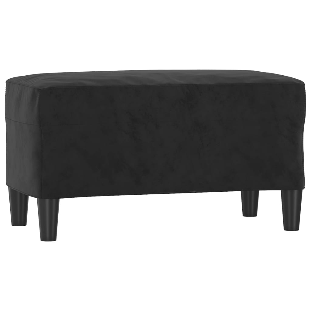 vidaXL Banco 70x35x41 cm veludo preto