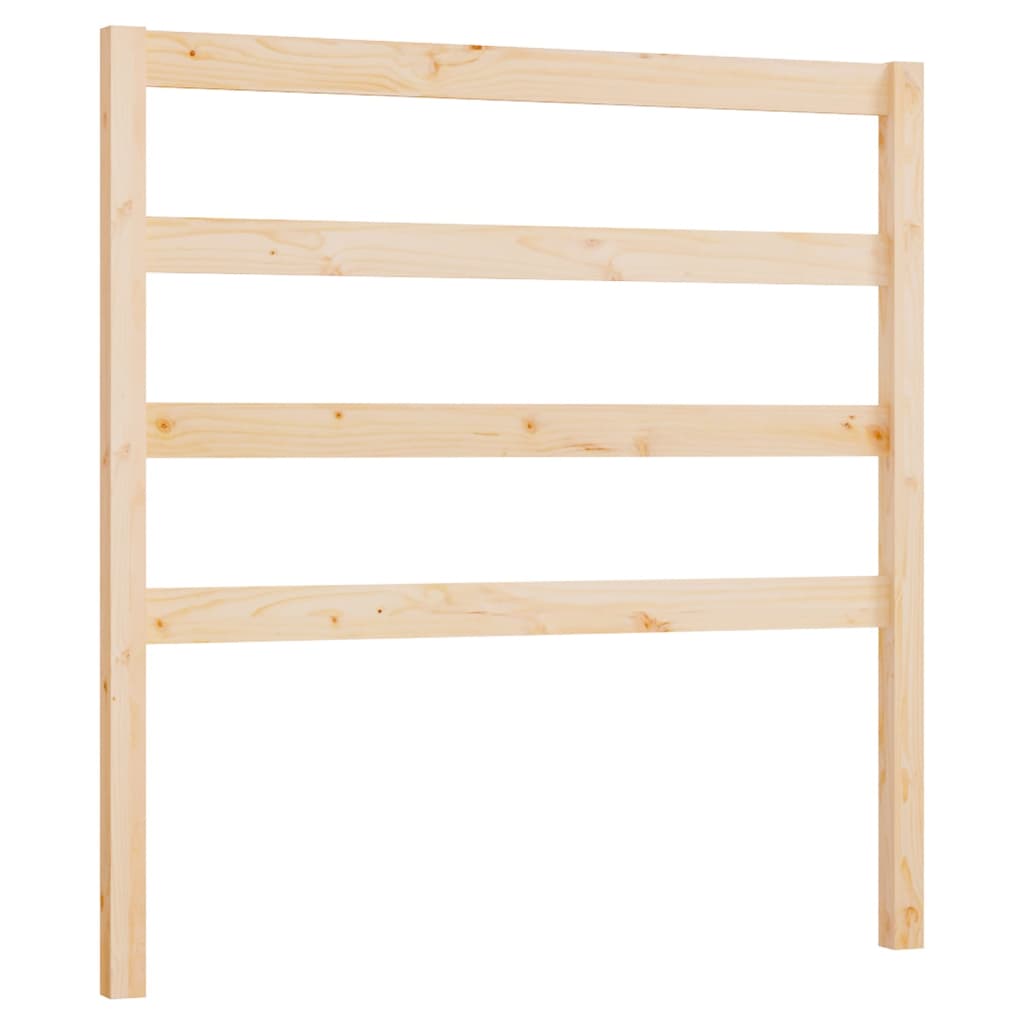 vidaXL Cabeceira de cama 95x4x100 cm pinho maciço