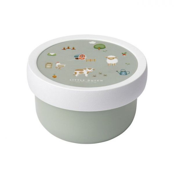 Little Dutch Recipiente com Garfo Little Farm