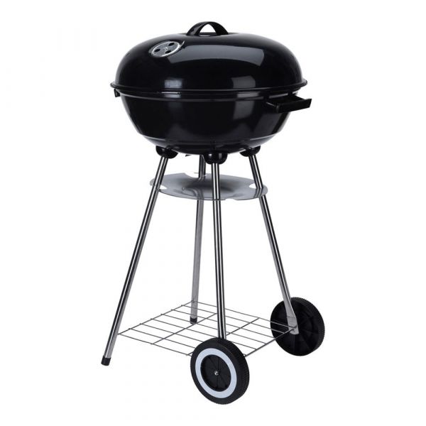 Grelhador BBQ Collection Churrasqueira a Carvão Ø46x84cm Preto