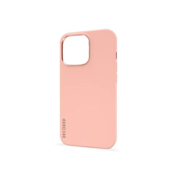 Decoded Capa iPhone 13 Pro Max em Pele Magsafe, peach