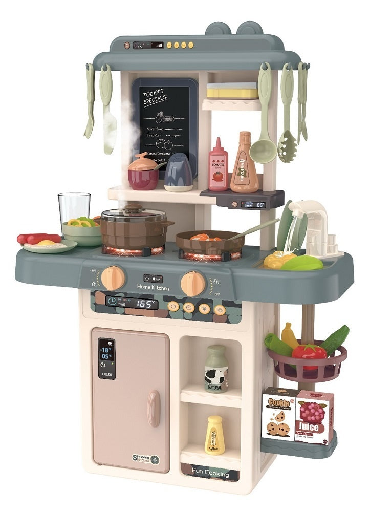 Cozinha infantil com LED e som 46x21x63 cm