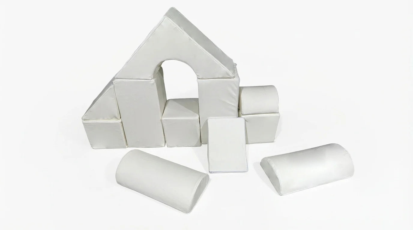 Blocos de espuma 11 peças branco