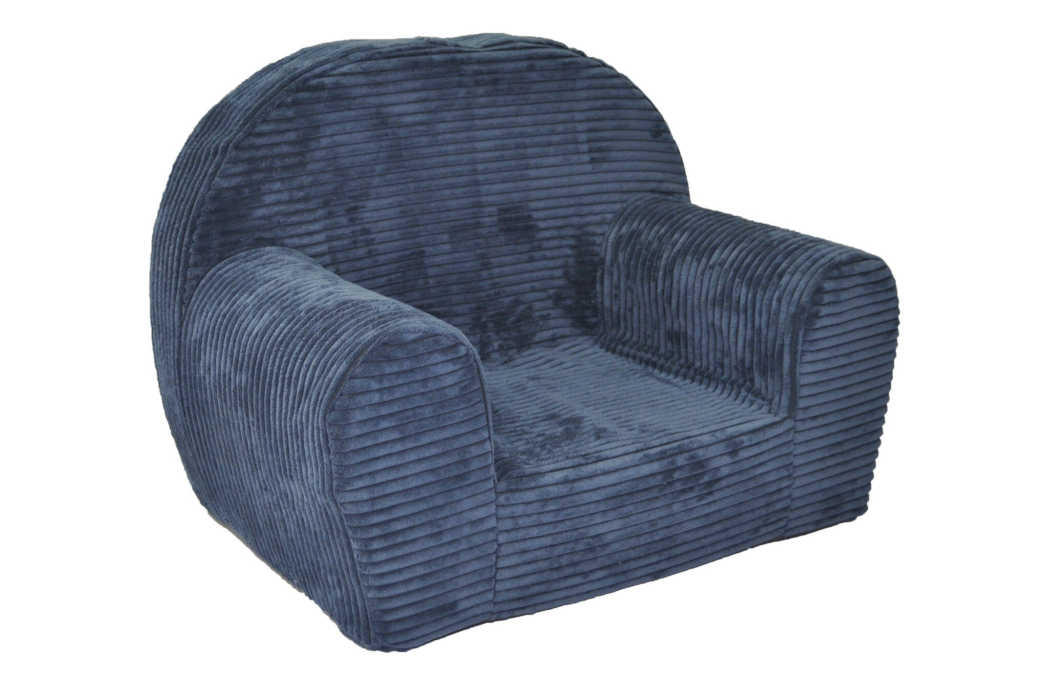 Poltrona infantil LINCOL 60x40x45 cm bombazina azul