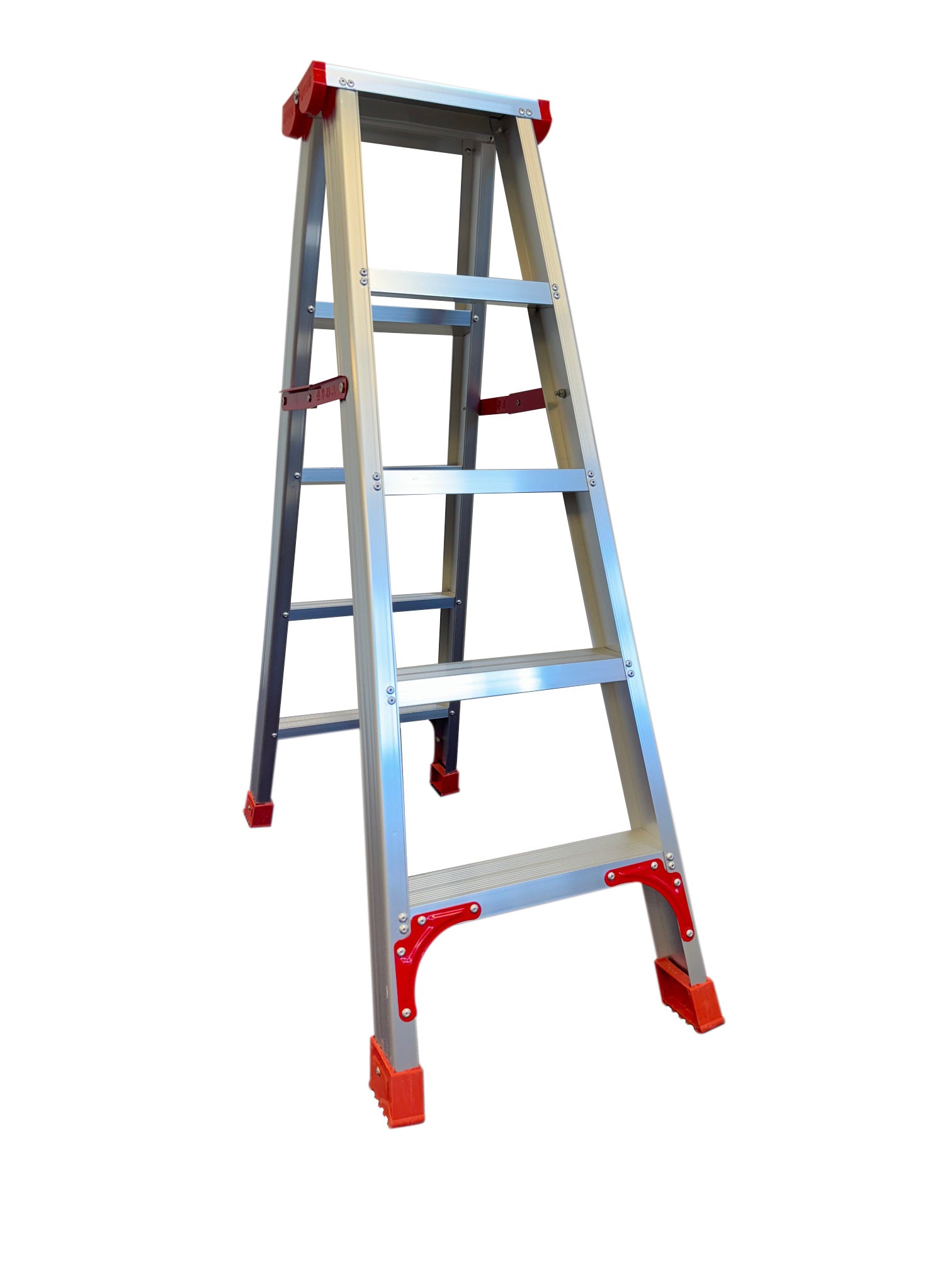 Escada doméstica dupla 2 x 5 degraus