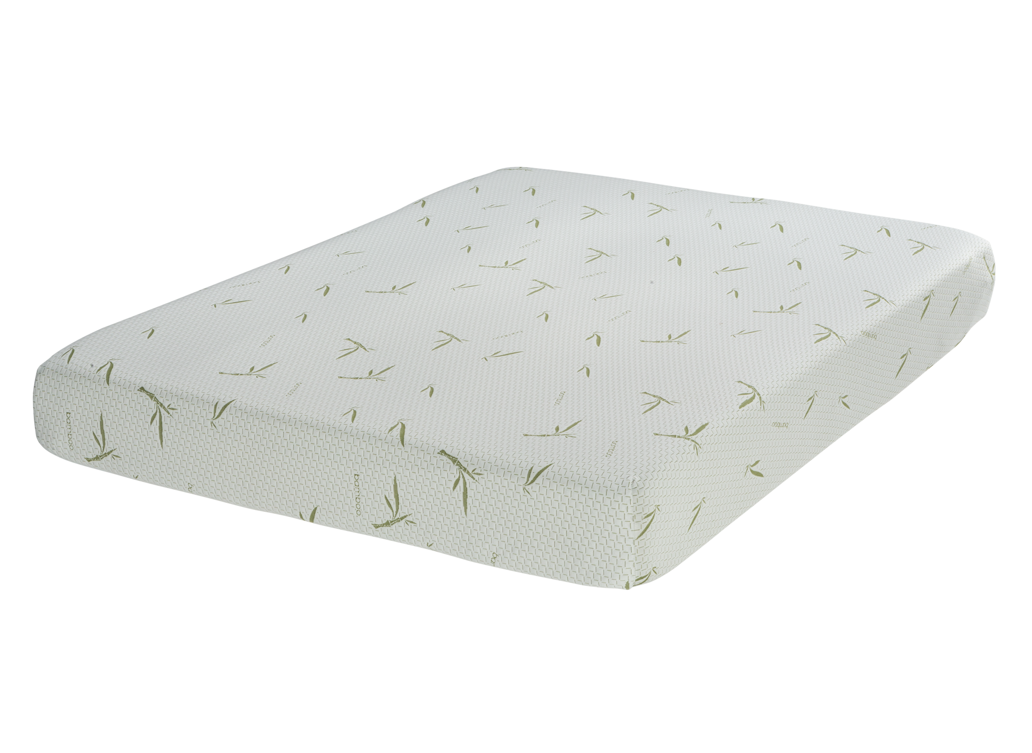 Colchão de espuma fria infantil 160 x 80 x 12 cm capa bambu