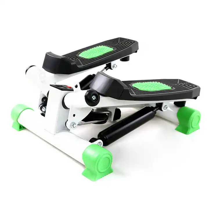 Stepper fitness com bandas e visor até 120 kg