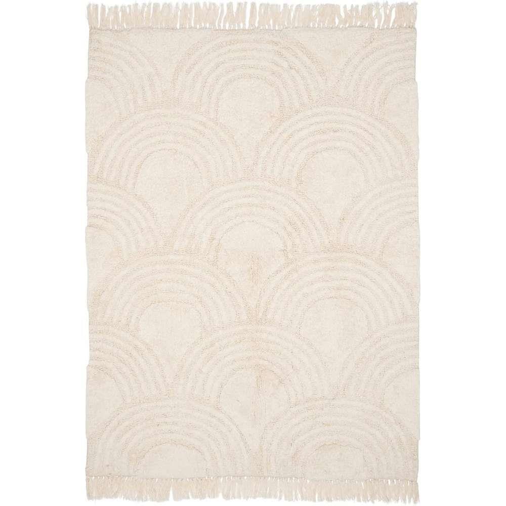 Tapete Little Dutch Arco-Iris Branco 130×90cm