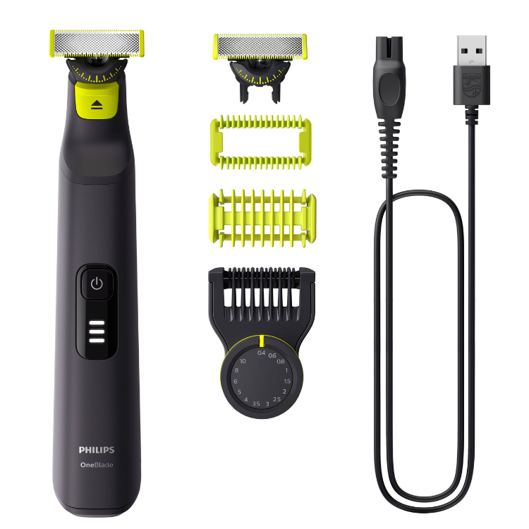 Aparador de Barba Philips OneBlade Pro 360 QP6542 | Lâmina 360