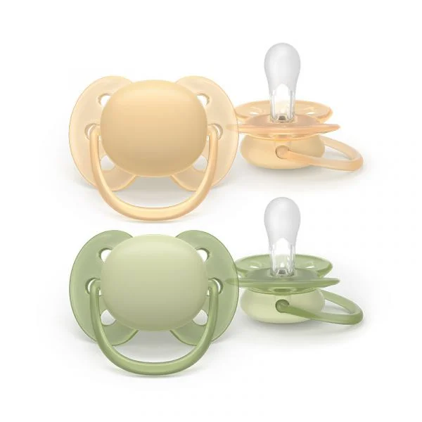 Philips Avent 2 Chupetas Eco UltSoft 6-18M