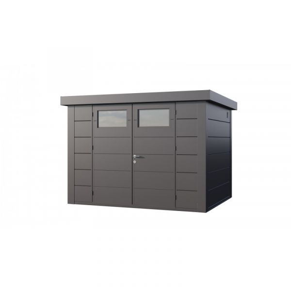Telluria Abrigo de Jardim Metálico NH7 Antracite 298 x 238 Aço Galvanizado