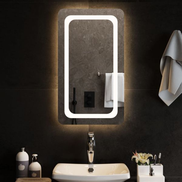 Espelho de Casa de Banho com Luzes LED 40x70 cm - 3154092