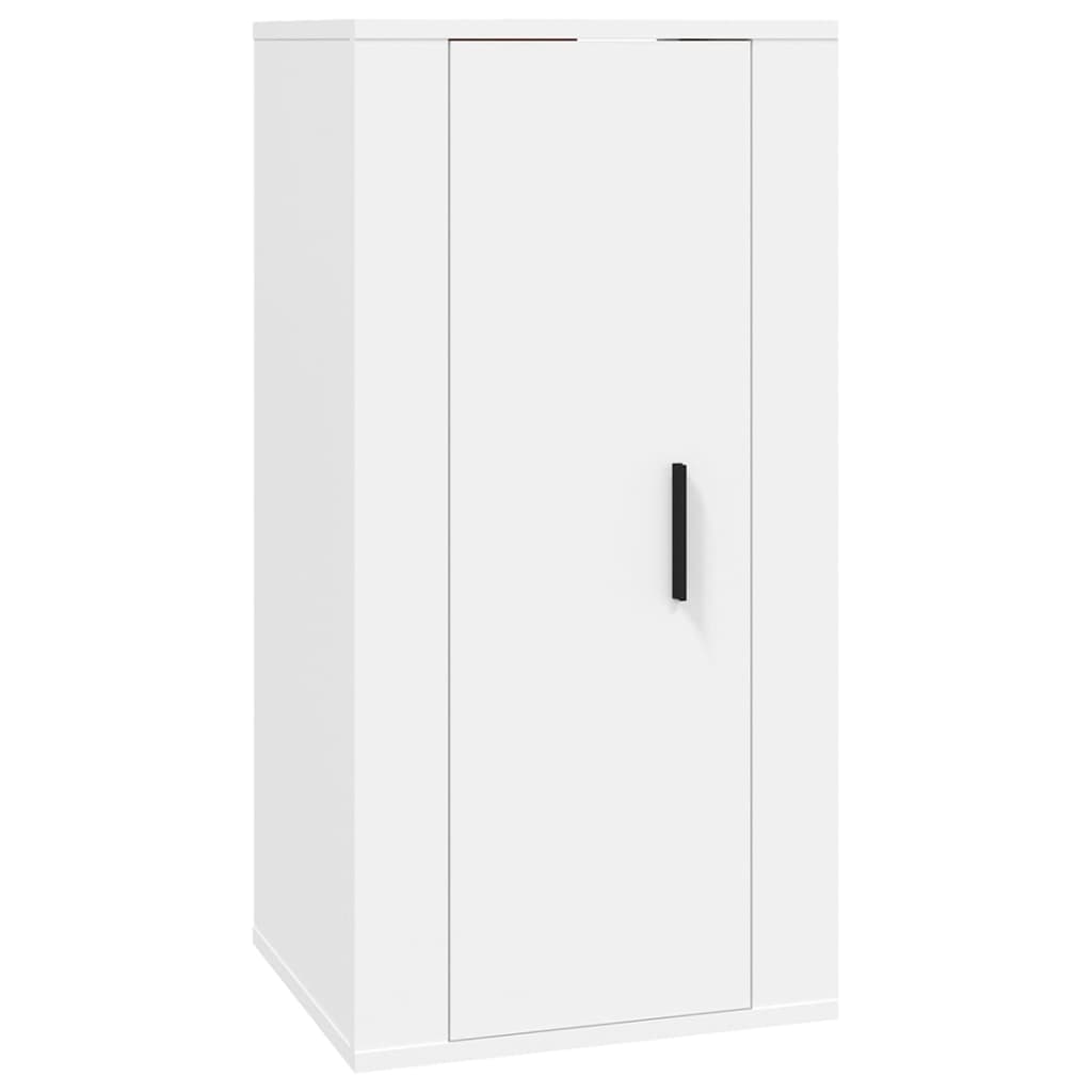 vidaXL Móvel de TV de parede 40x34,5x80 cm branco