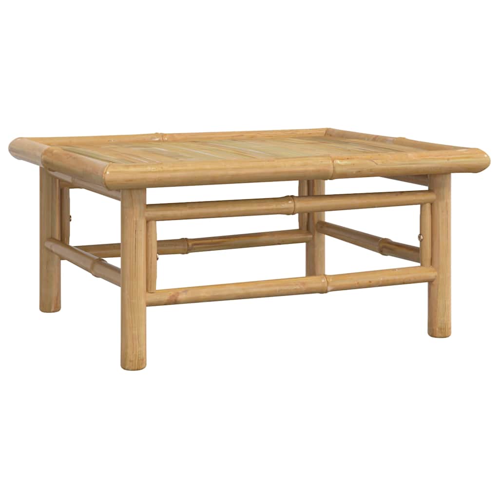 vidaXL Mesa de jardim 65x55x30 cm bambu