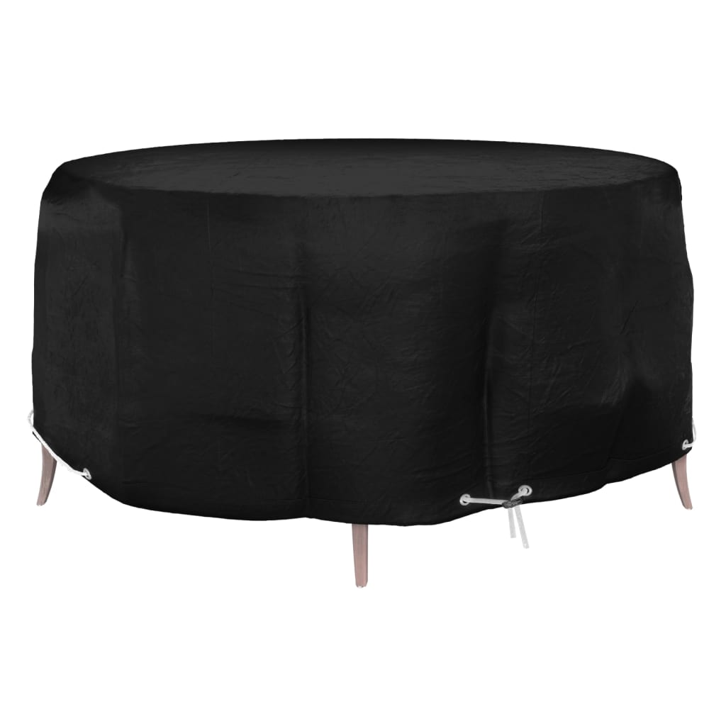vidaXL Capa para mobília de jardim 10 ilhós Ø260x90 cm redondo