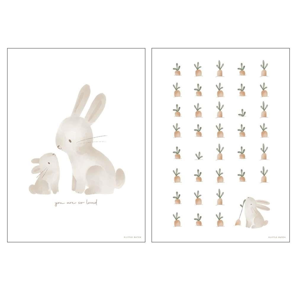 Poster A3 Baby Bunny