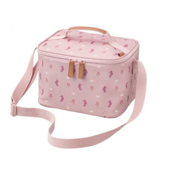 Fresk Lancheira Térmica Grande Cavalo Marinho Rosa