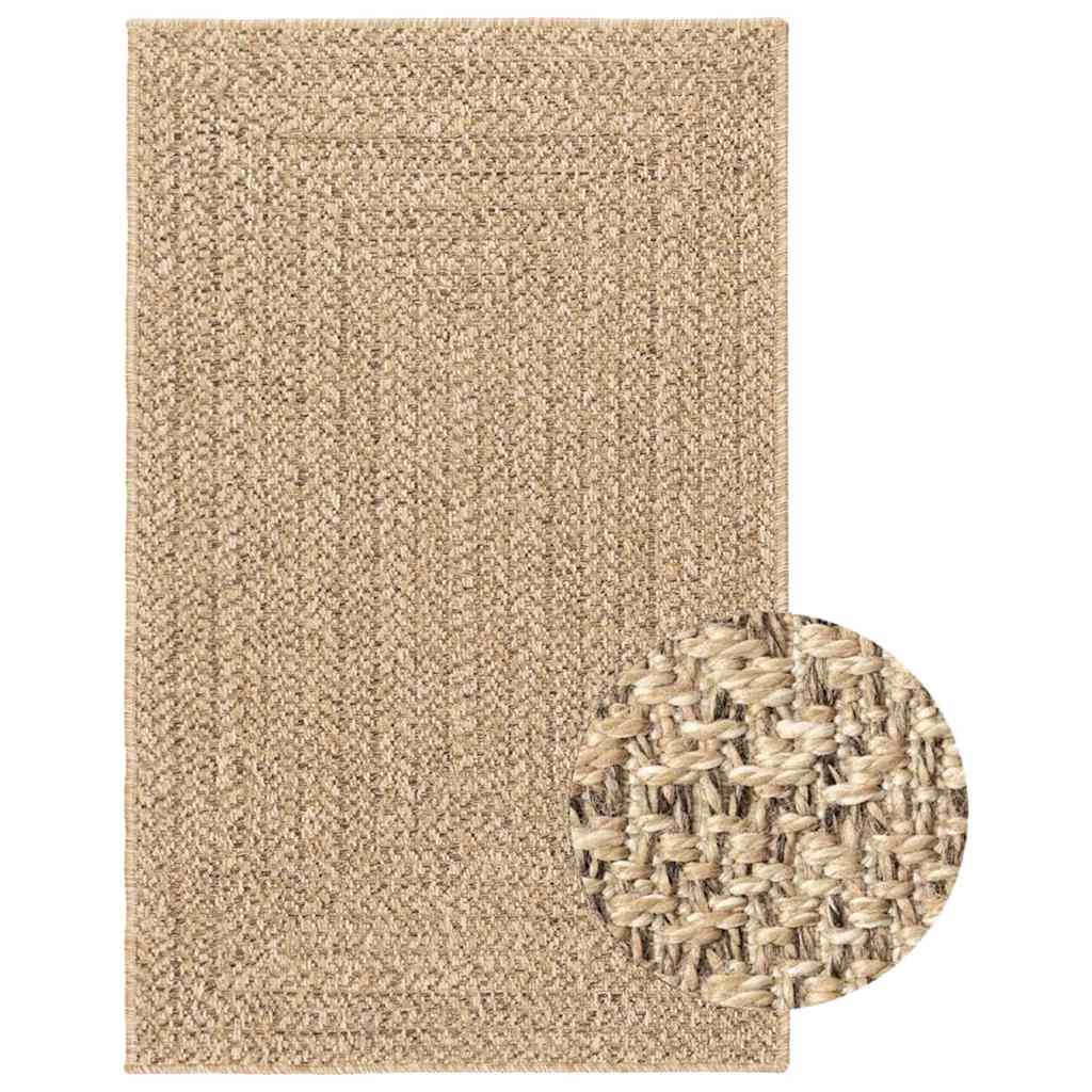 vidaXL Tapete ZIZUR 240x340 cm aspeto de juta interior e exterior