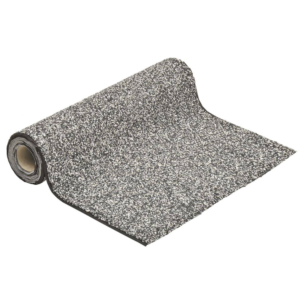 vidaXL Revestimento de pedra 500x100 cm cinzento