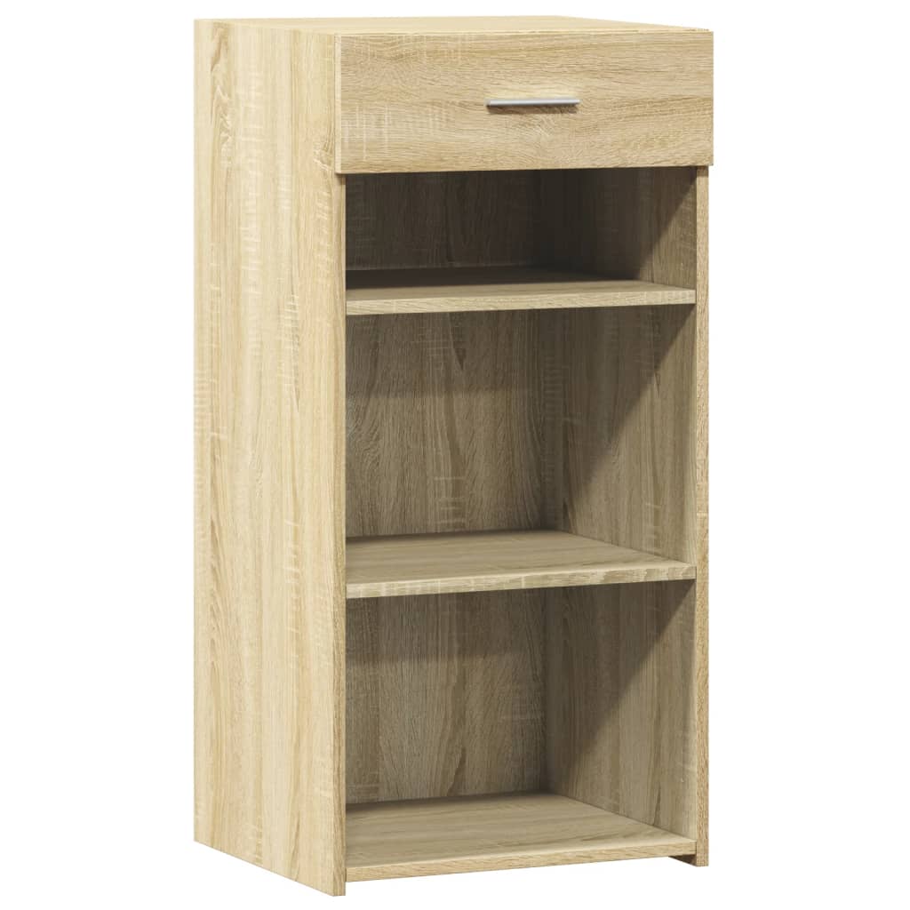 vidaXL Aparador 45x42,5x93 cm derivados de madeira carvalho sonoma