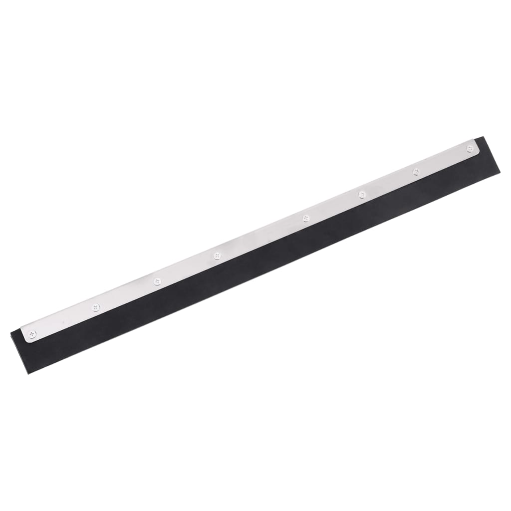 vidaXL Cabeça de rodo de chão 55x2x5 cm aço e borracha