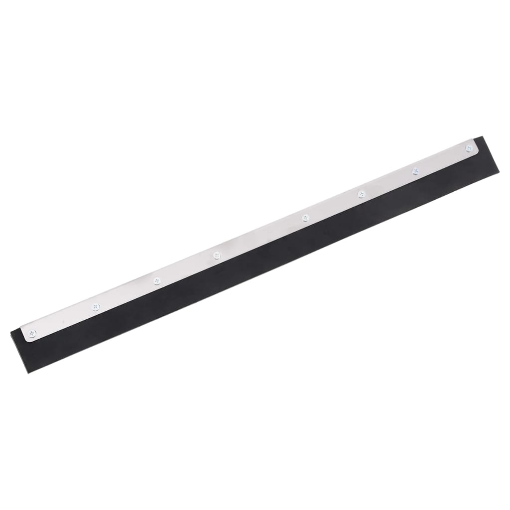 vidaXL Cabeça de rodo de chão 60,5x2x5 cm aço e borracha