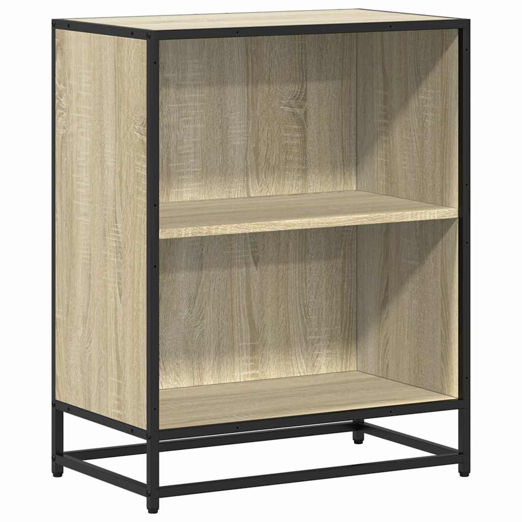 vidaXL Estante 60x35x76 cm contraplacado cor carvalho sonoma