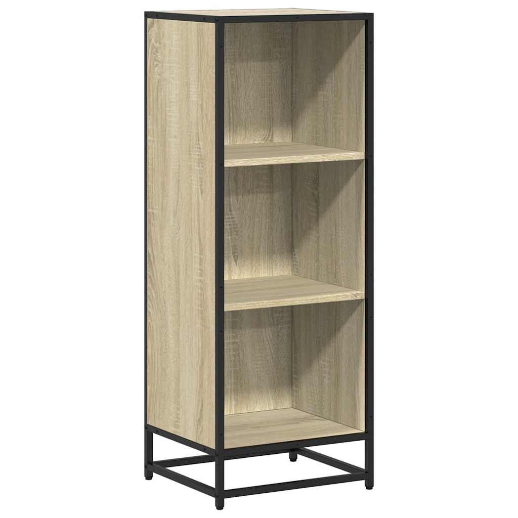 vidaXL Estante 40x35x107,5 cm contraplacado cor carvalho sonoma
