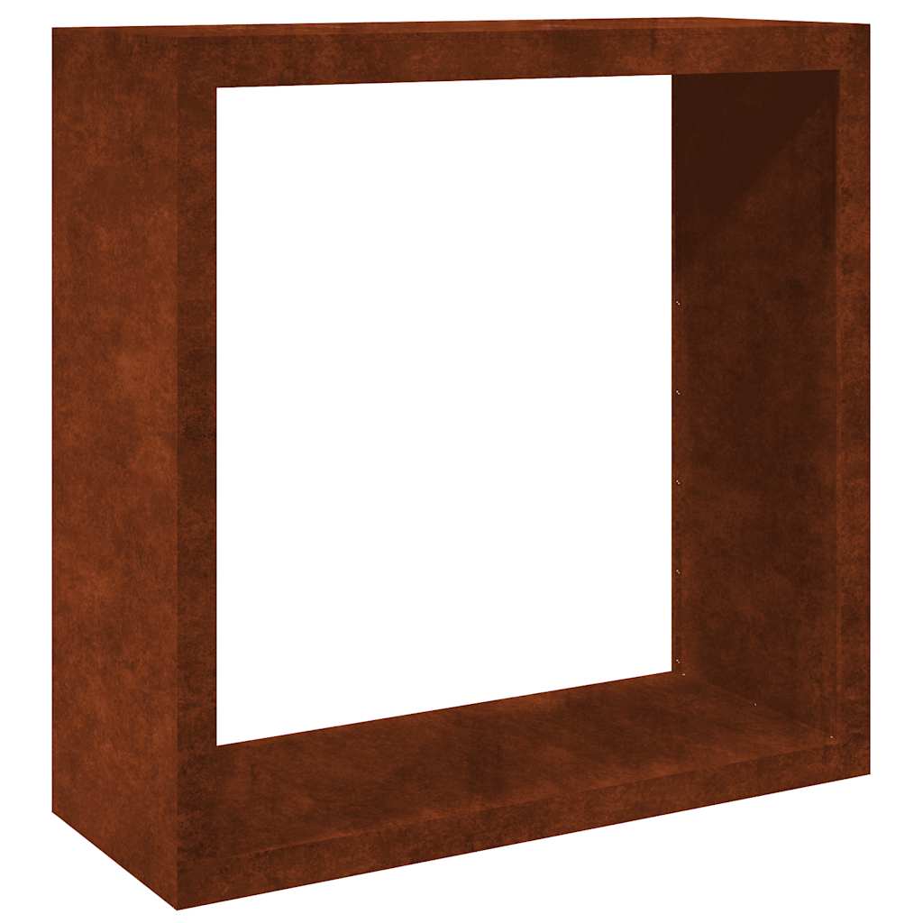 vidaXL Rack Lenha 100x40x100 cm aço resistente às intempéries