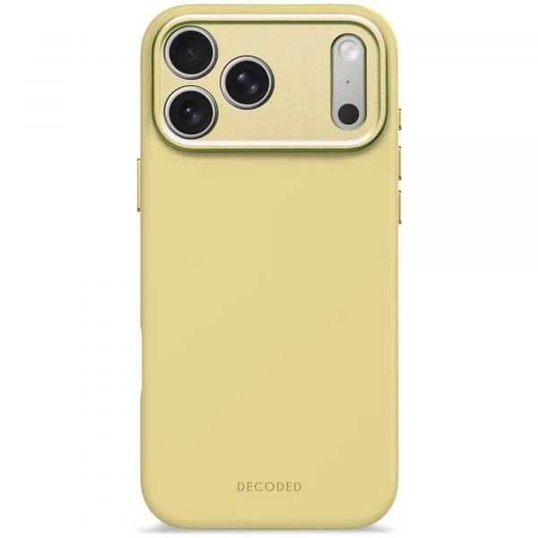 Decoded Capa Backcover para iPhone 17 Pro Max Yuma Yellow