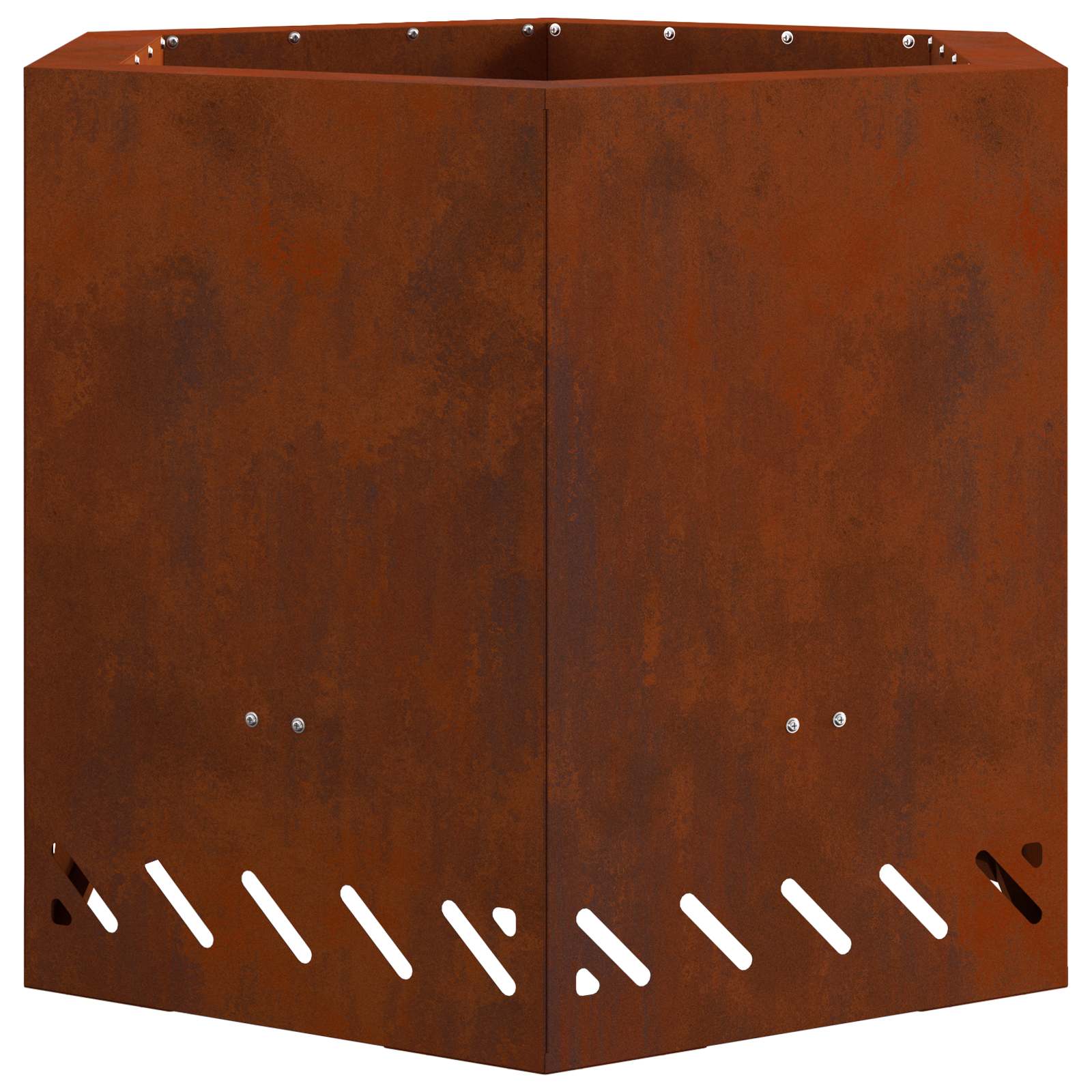 vidaXL Fogueira Sem Fumaça Castanho 58 x 58 x 51 cm
