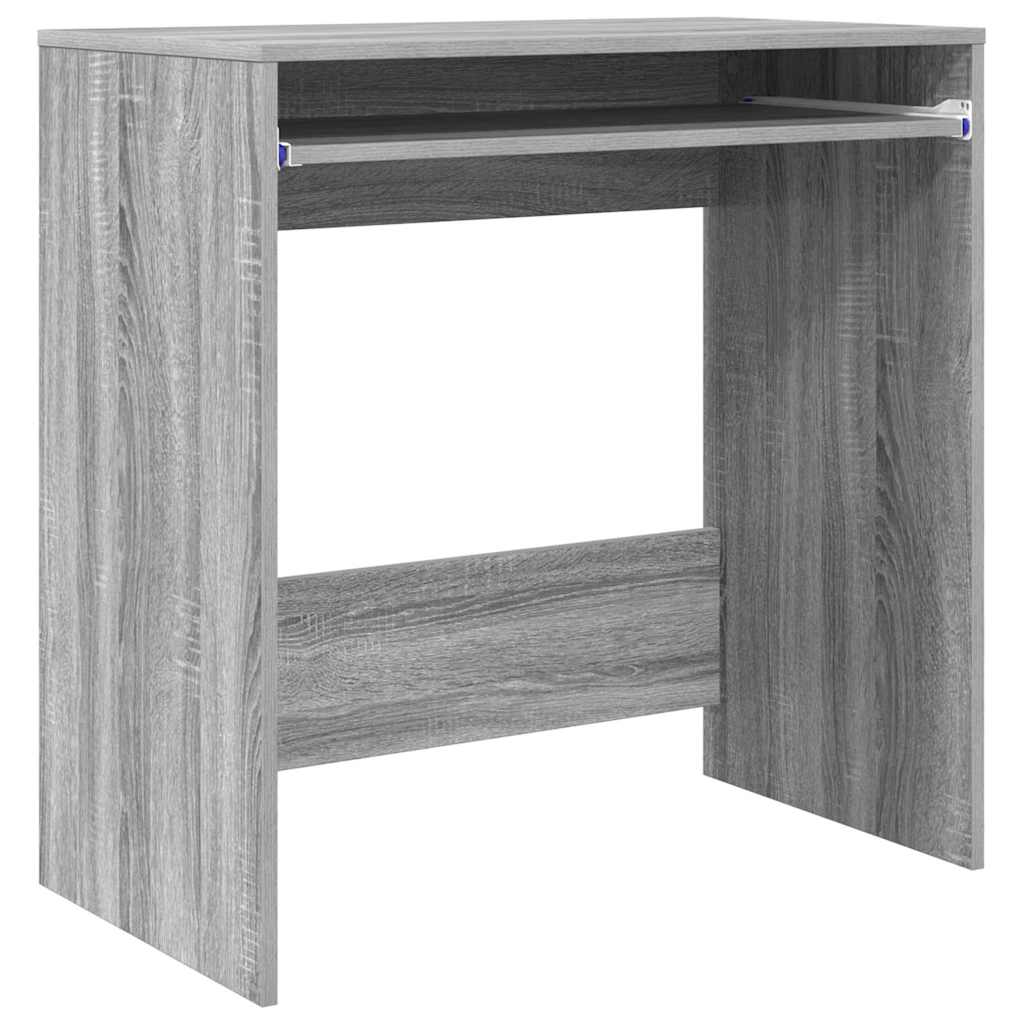 vidaXL Mesa Cinza Sonoma 77,5 x 43 x 79 cm Madeira processada