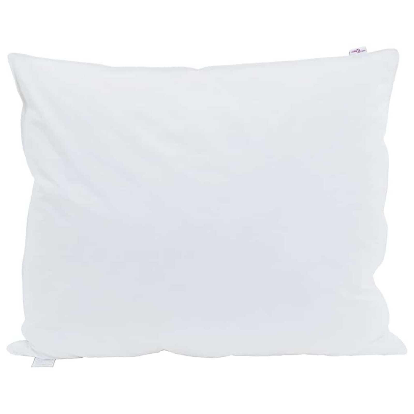 vidaXL Almofada com travesseiro 2 pcs Branco 60 x 70 cm Pena