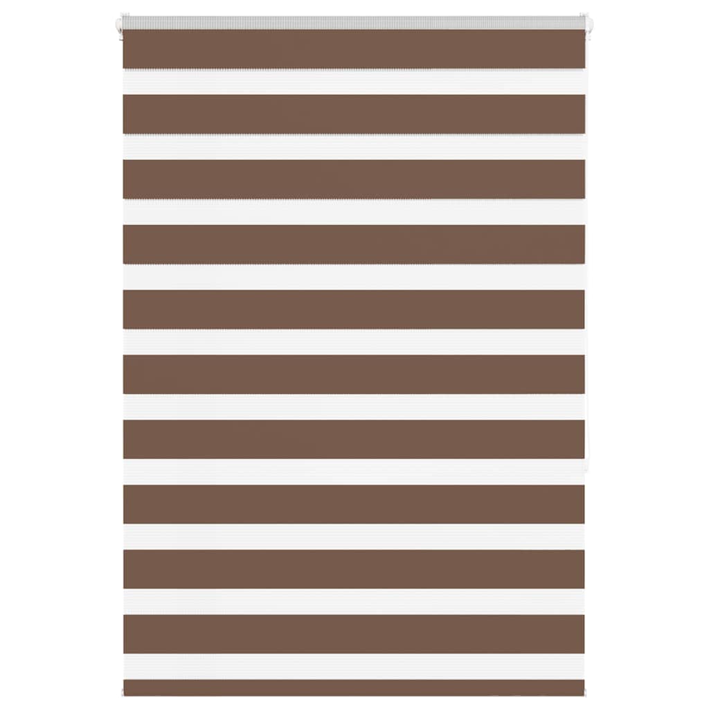 vidaXL Cortina de zebra 105x150 cm largura do tecido 100,9cm poliéster