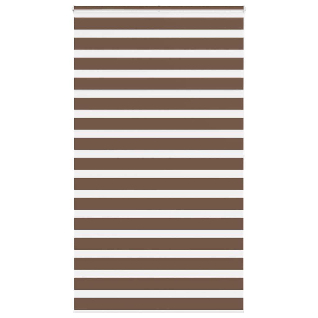 vidaXL Cortina de zebra 120x200 cm largura do tecido 115,9cm poliéster