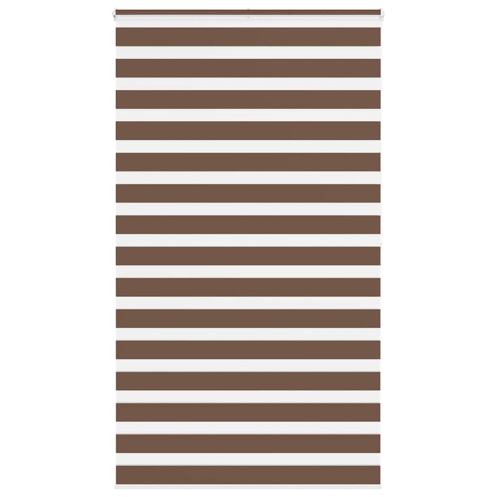 vidaXL Cortina de zebra 135x200 cm largura do tecido 130,9cm poliéster