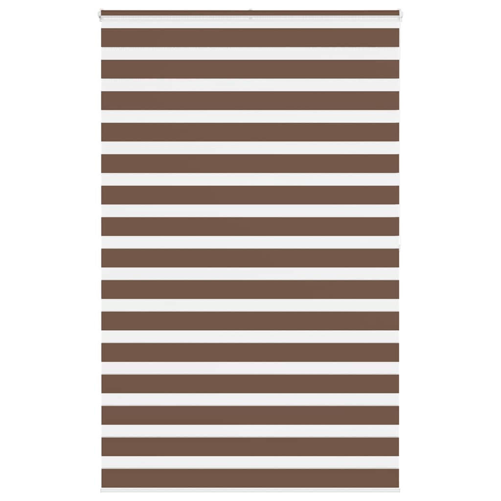 vidaXL Cortina de zebra 150x200 cm largura do tecido 145,9cm poliéster