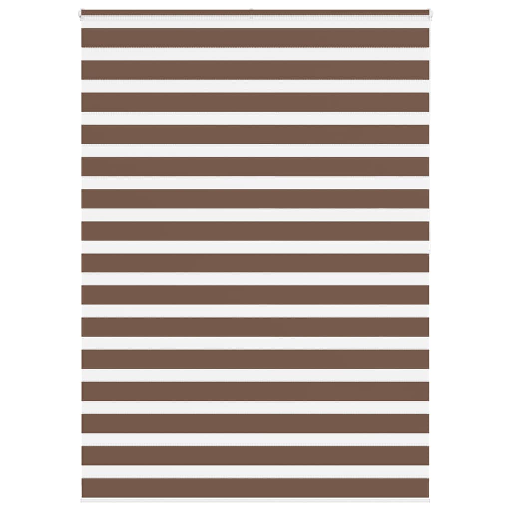 vidaXL Cortina de zebra 155x200 cm largura do tecido 150,9cm poliéster