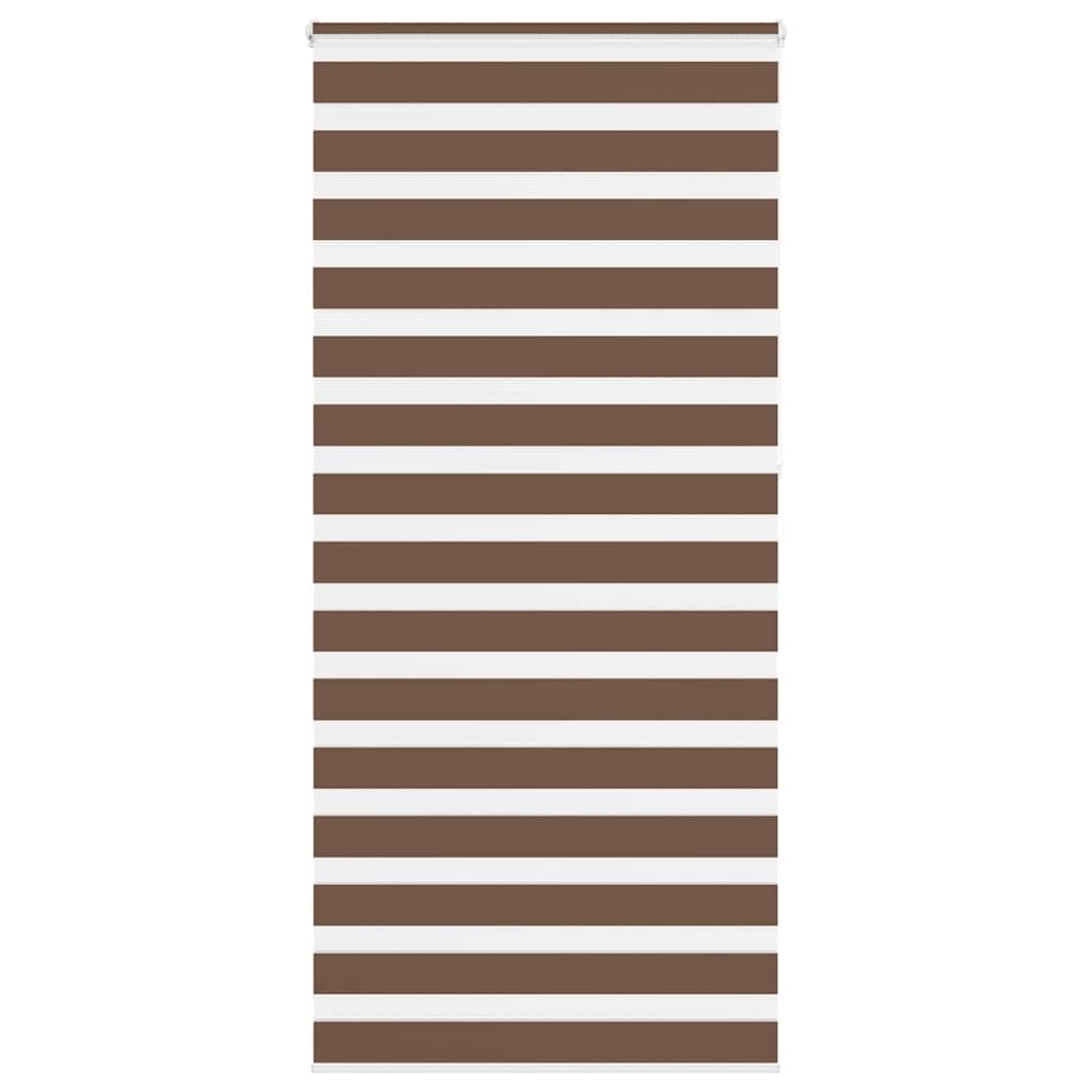 vidaXL Cortina de zebra 105x230 cm largura do tecido 100,9cm poliéster