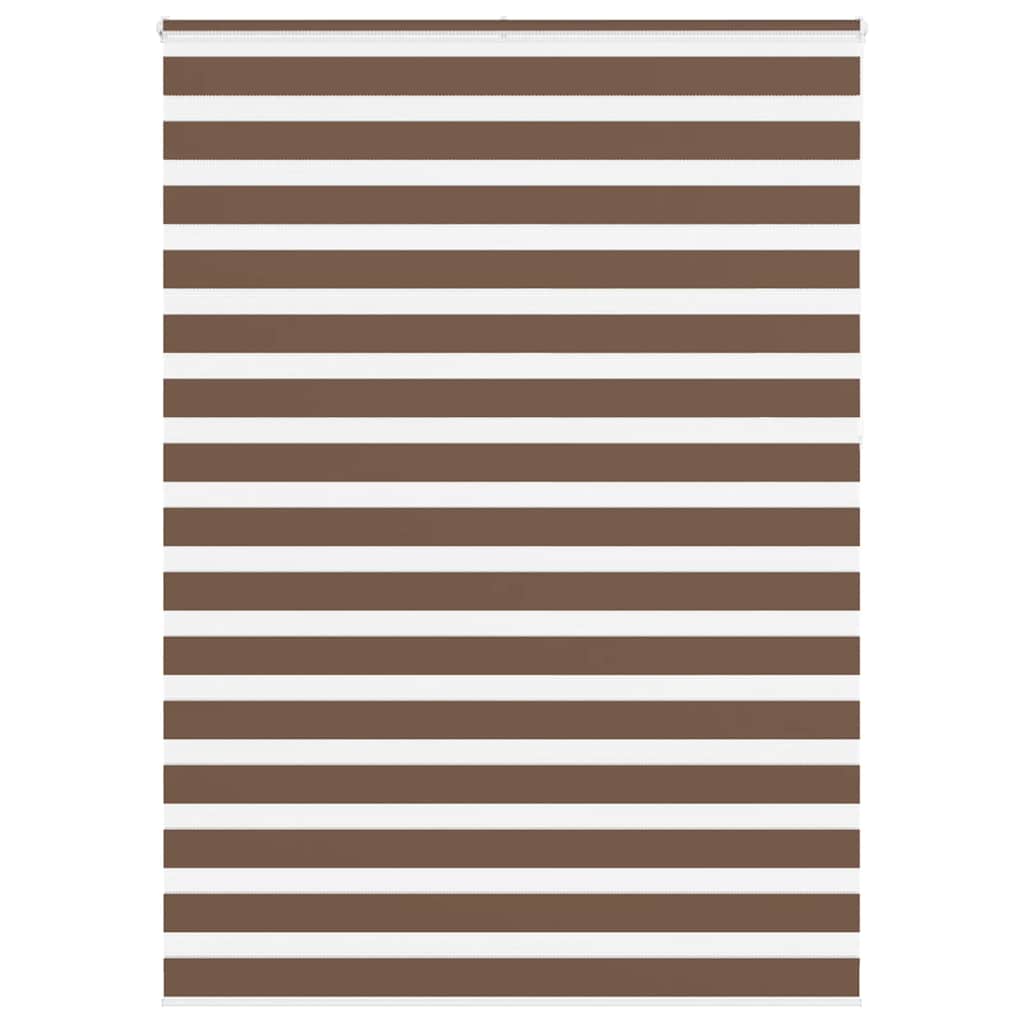 vidaXL Cortina de zebra 155x230 cm largura do tecido 150,9cm poliéster