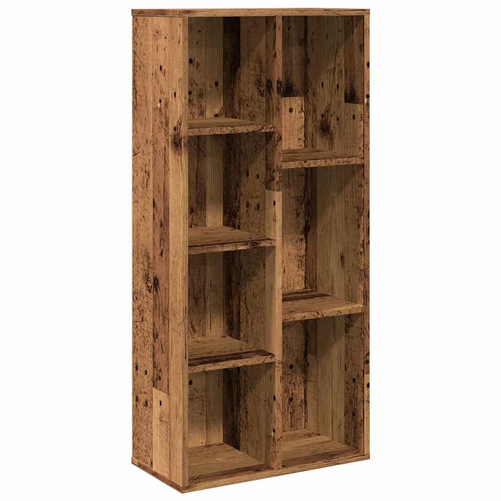 vidaXL Estante 50x25x104 cm madeira velha