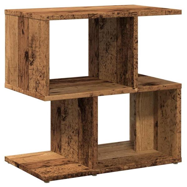 vidaXL Mesa de Cabeceira Madeira Velha 50x30x51,5cm Madeira Trabalhada - 1990766522