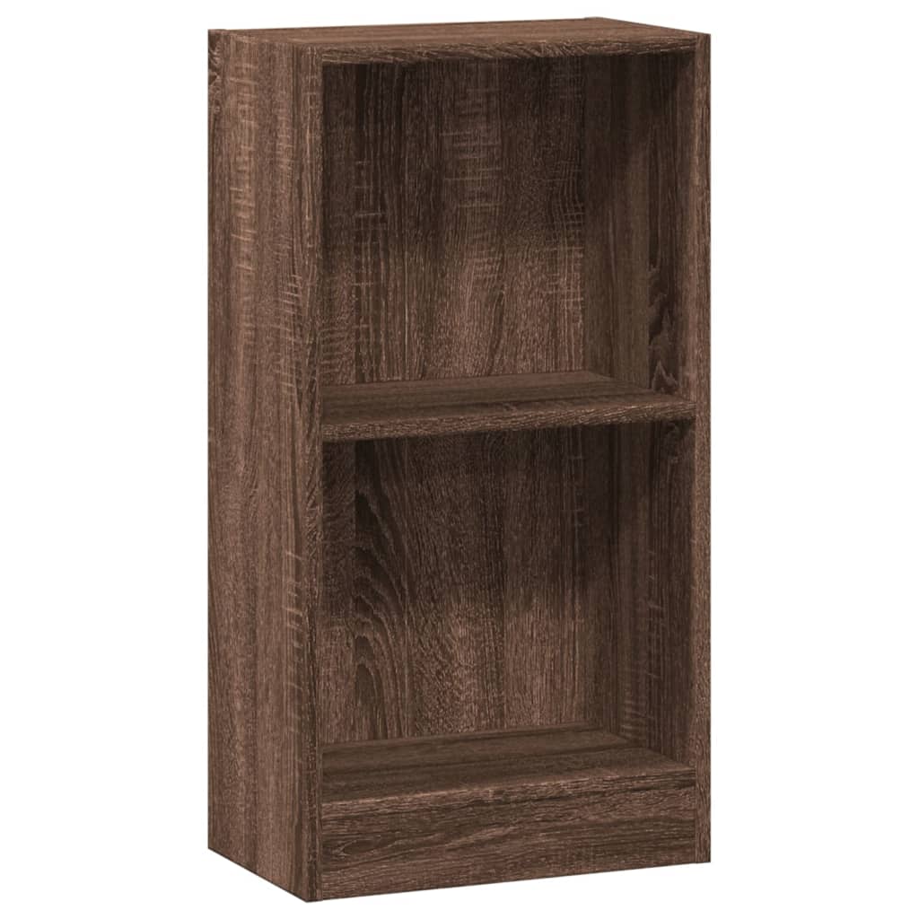 vidaXL Estante 40x24x76 cm derivados de madeira carvalho castanho