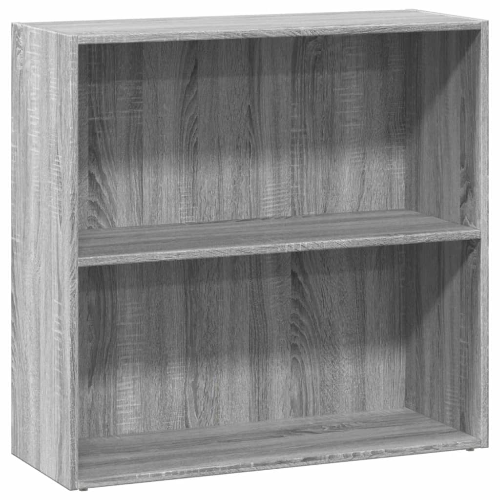 vidaXL Estante 80x30x77 cm derivados de madeira cinzento sonoma