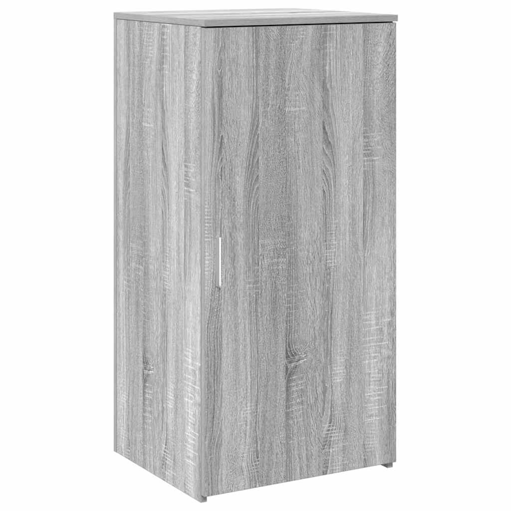 vidaXL Armário de arrumação 50x45x103,5 cm deriv. madeira sonoma cinza